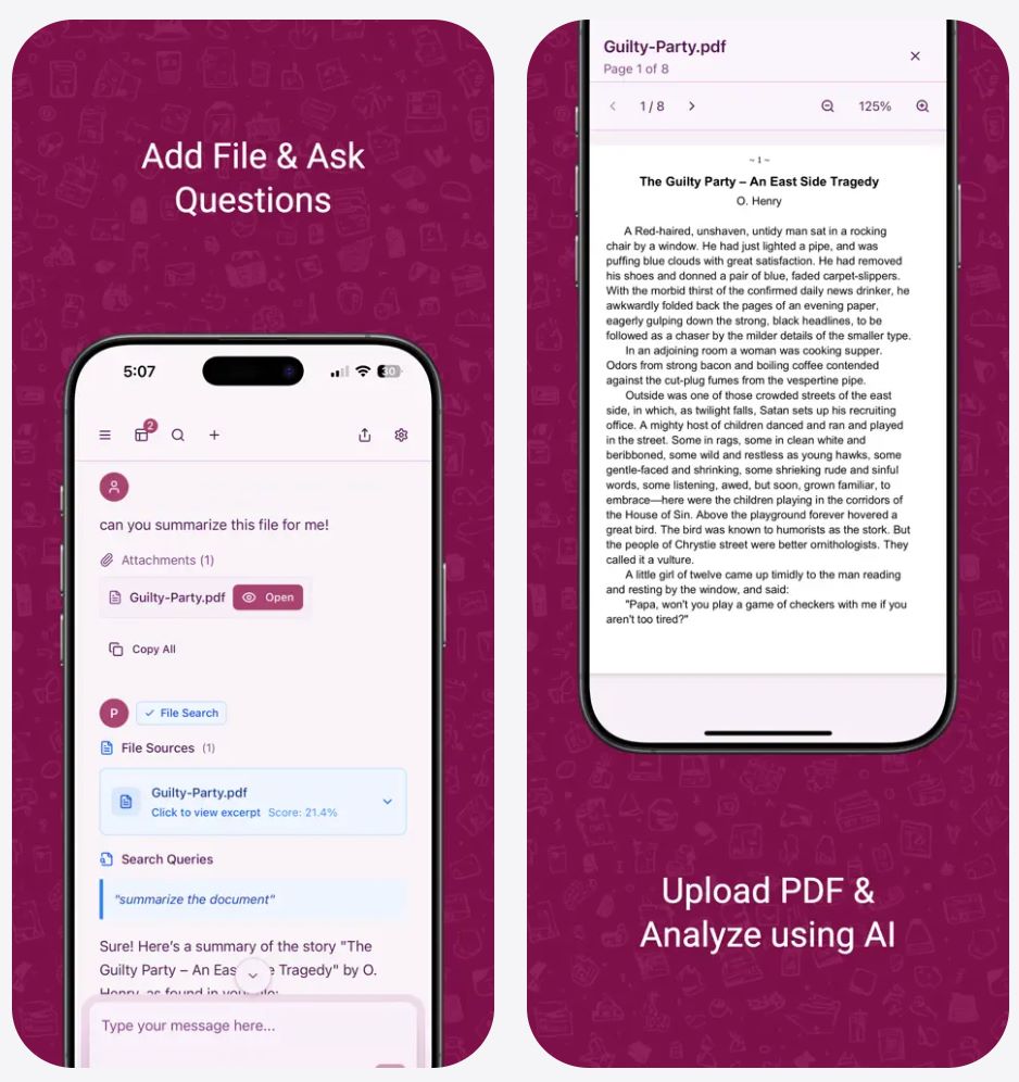 PDF.ai interface PDF.ai interface