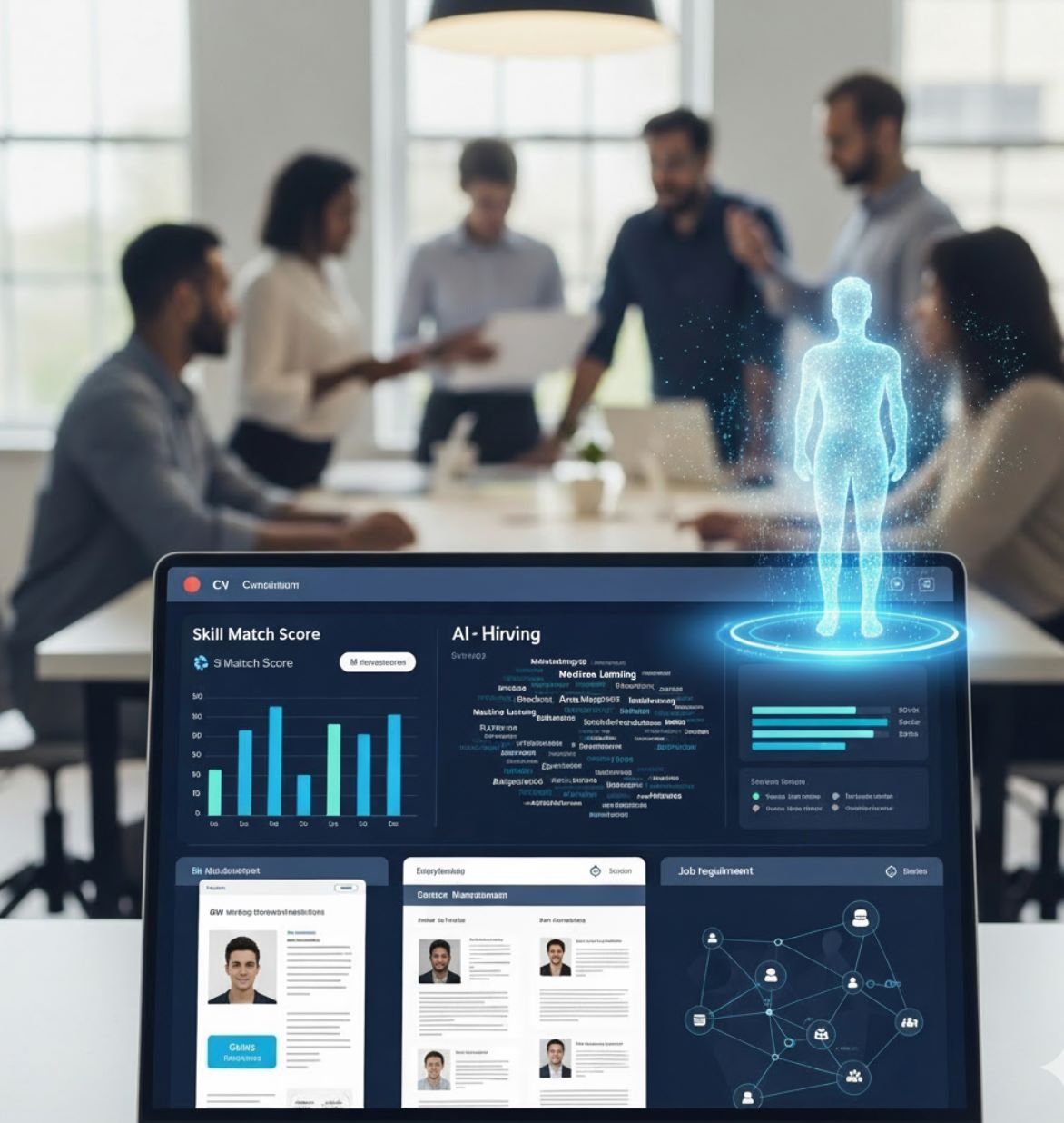 AI analyzes CVs to assess skills