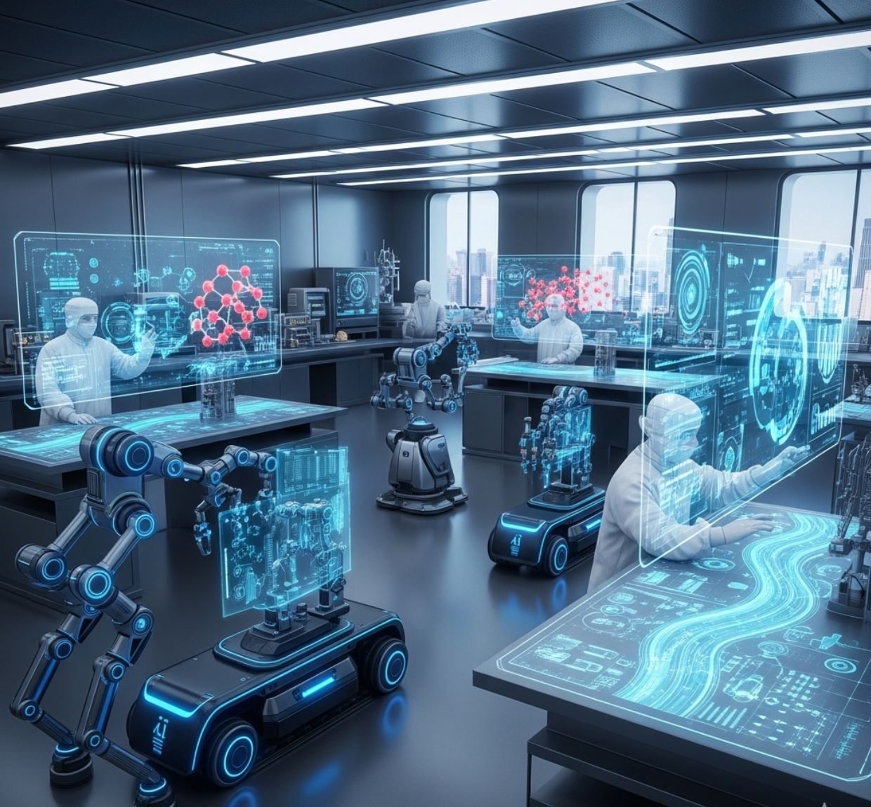 AI Empowered Laboratory