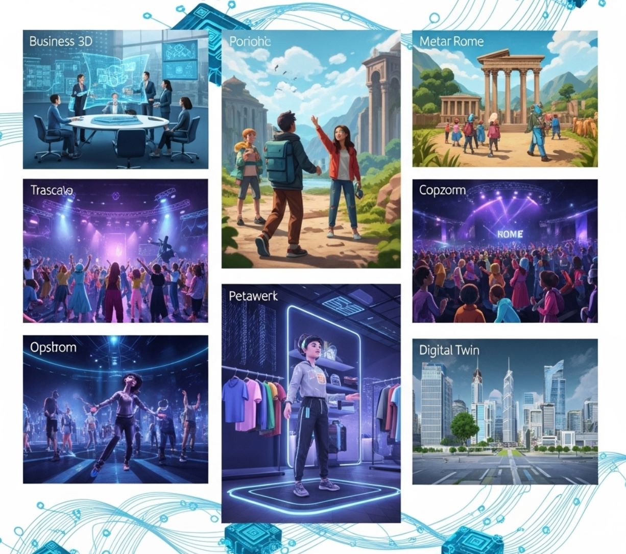 YZ ve Metaverse’in Sektörlerde Gerçek Dünya Uygulamaları