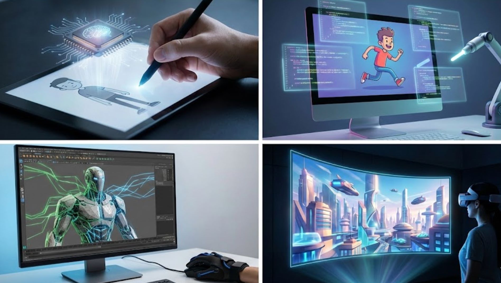 La IA crea animación 2D/3D