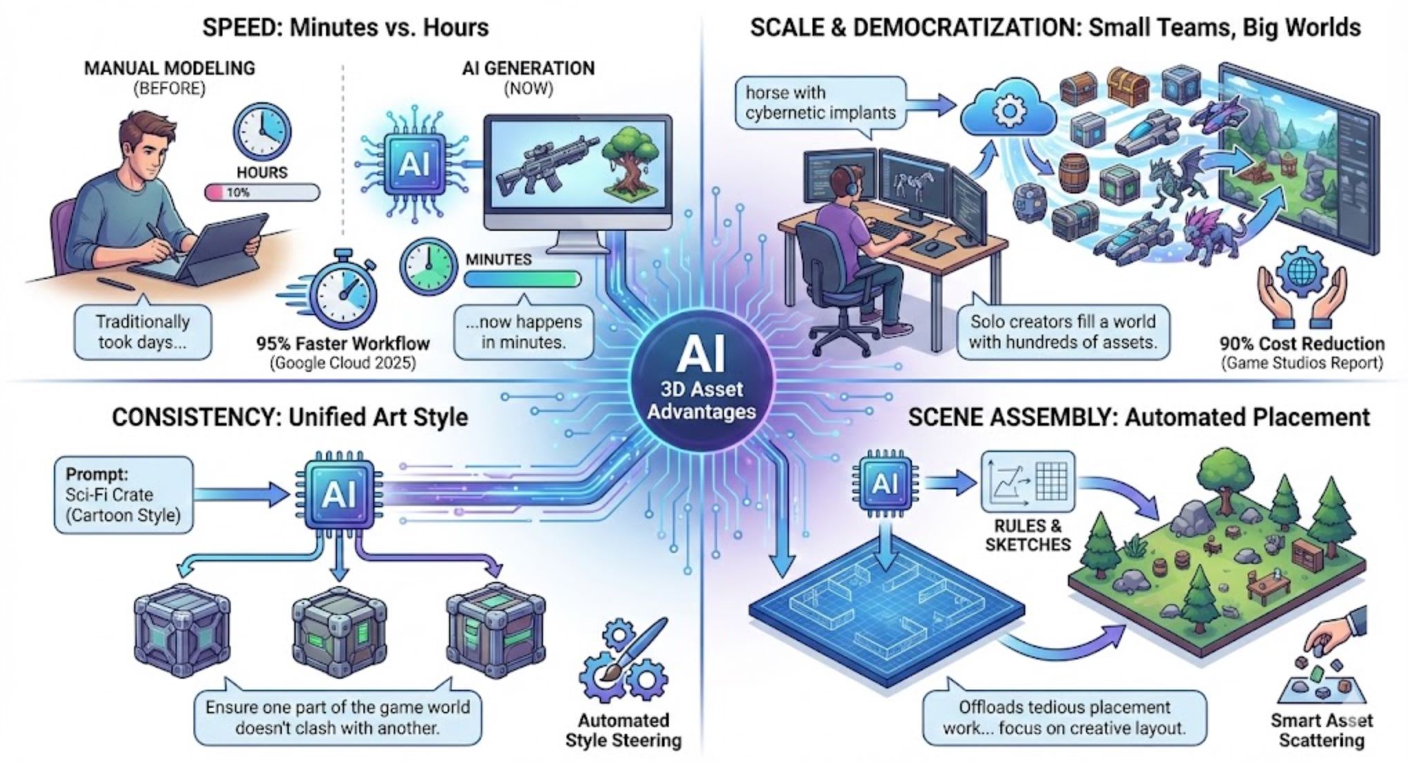 Advantages Speed Scale Consistency