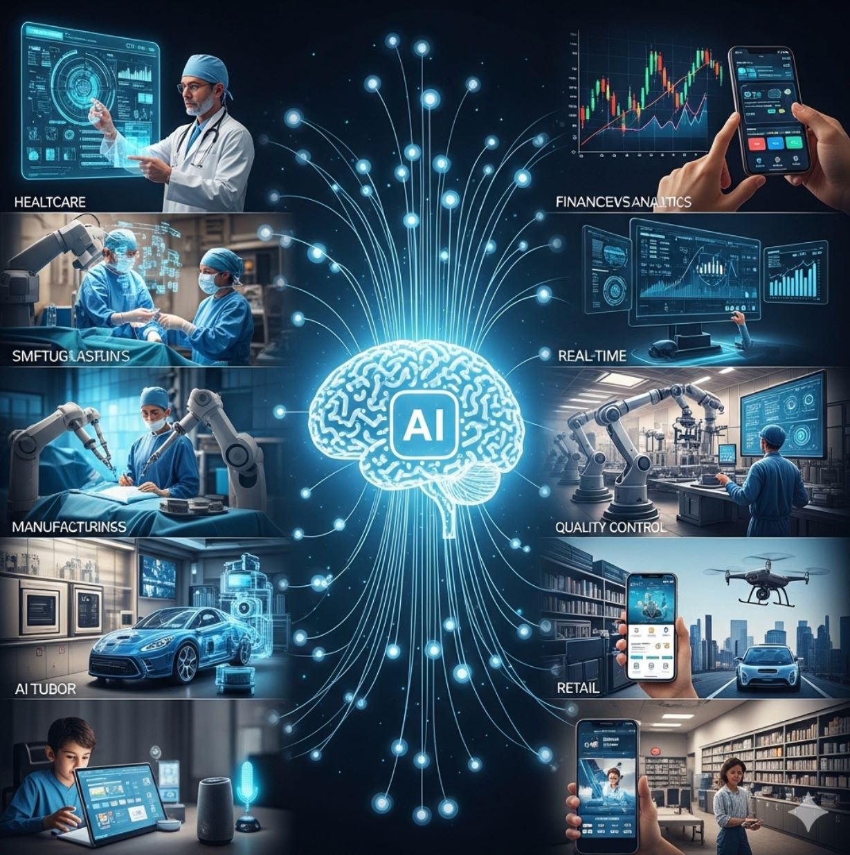AI เปลี่ยนแปลงอุตสาหกรรมและชีวิตประจำวัน