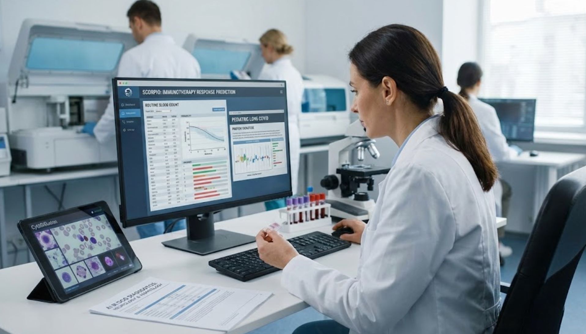 Diagnosing Conditions via AI and Blood Data Diagnosing Conditions via AI and Blood Data