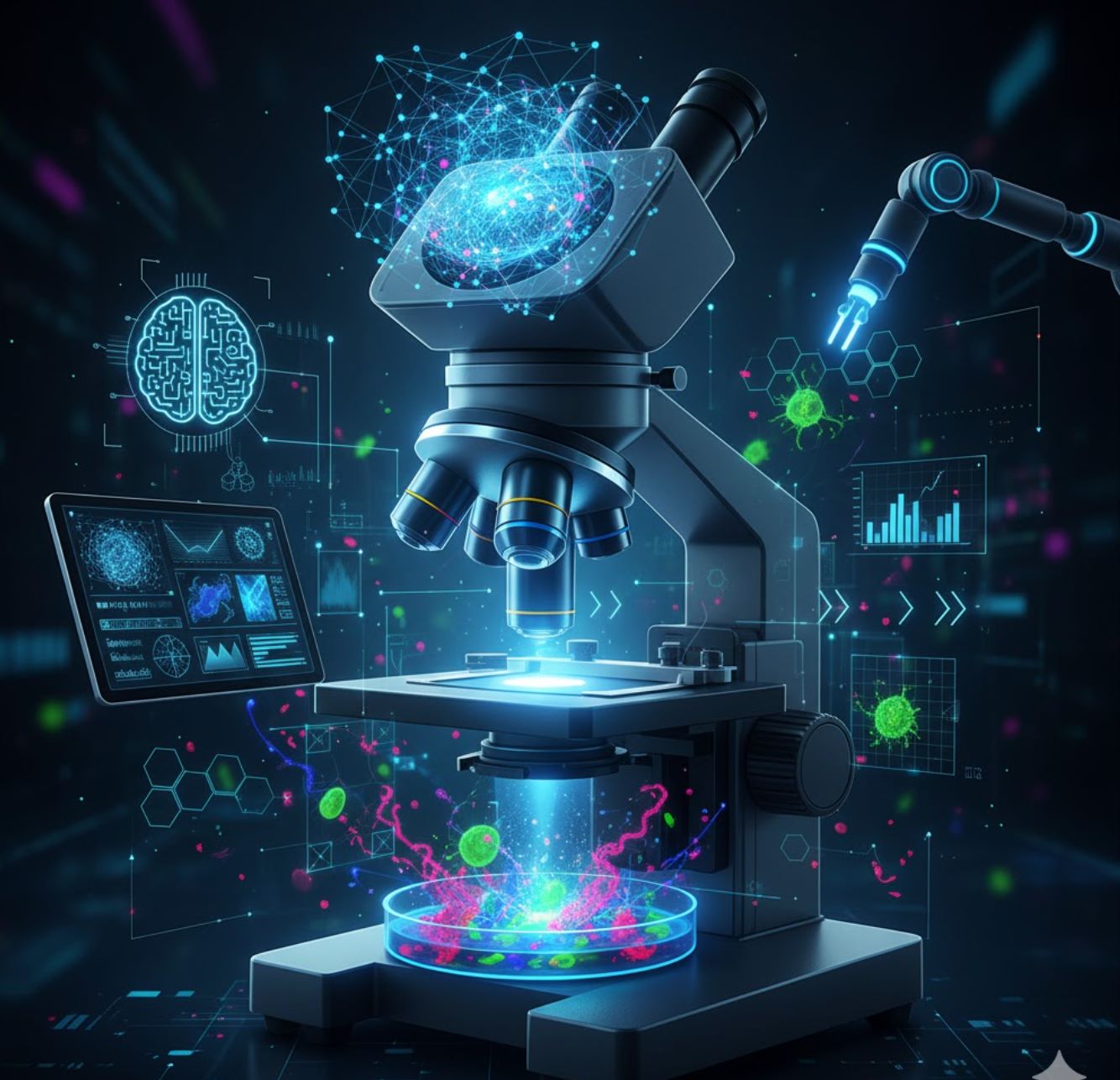 AI in Microscope Image Processing