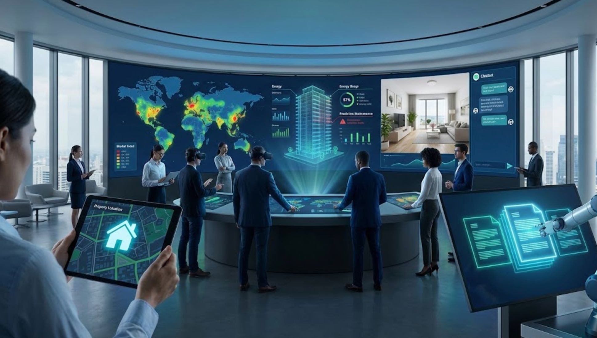 Aplicaciones clave de la IA en bienes raíces