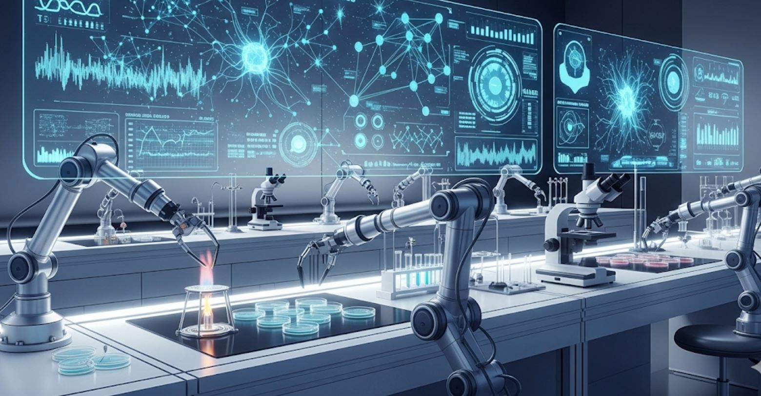 AI driven lab automation