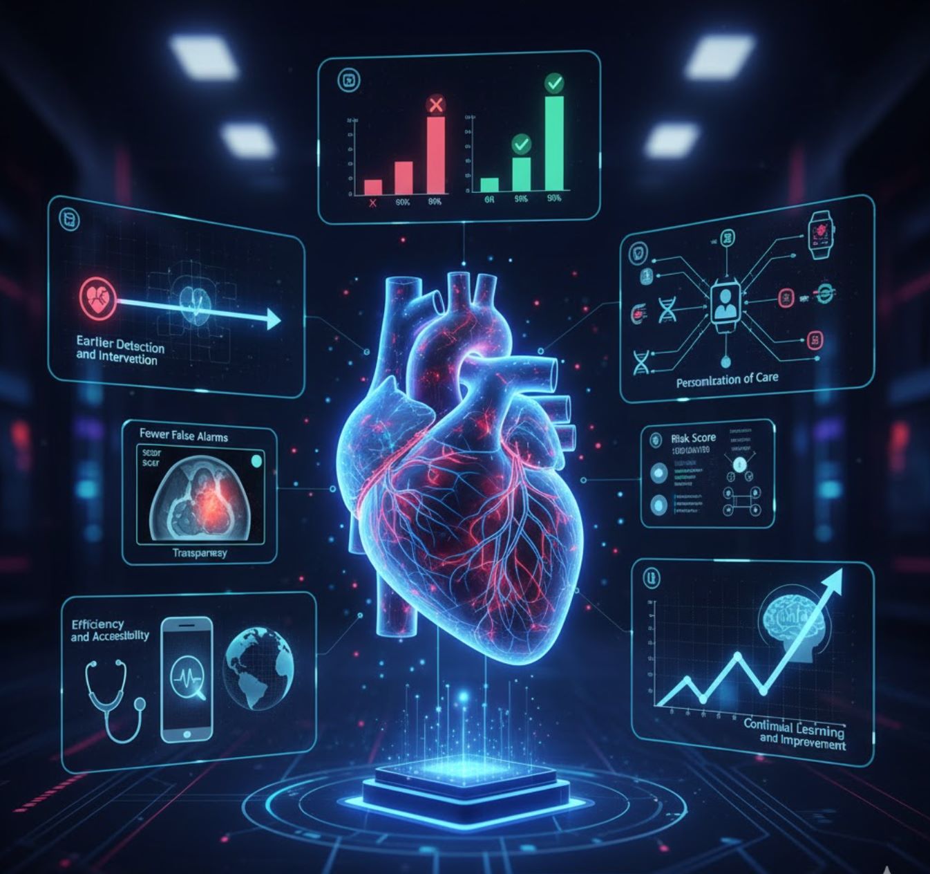 Voordelen van AI bij voorspelling van hartziekten Voordelen van AI bij voorspelling van hartziekten