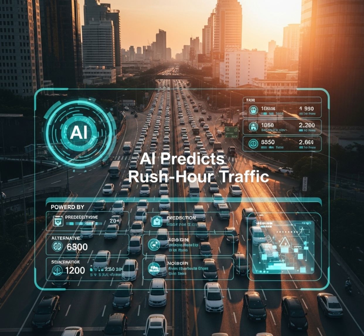 AI Predicts Rush-Hour Traffic