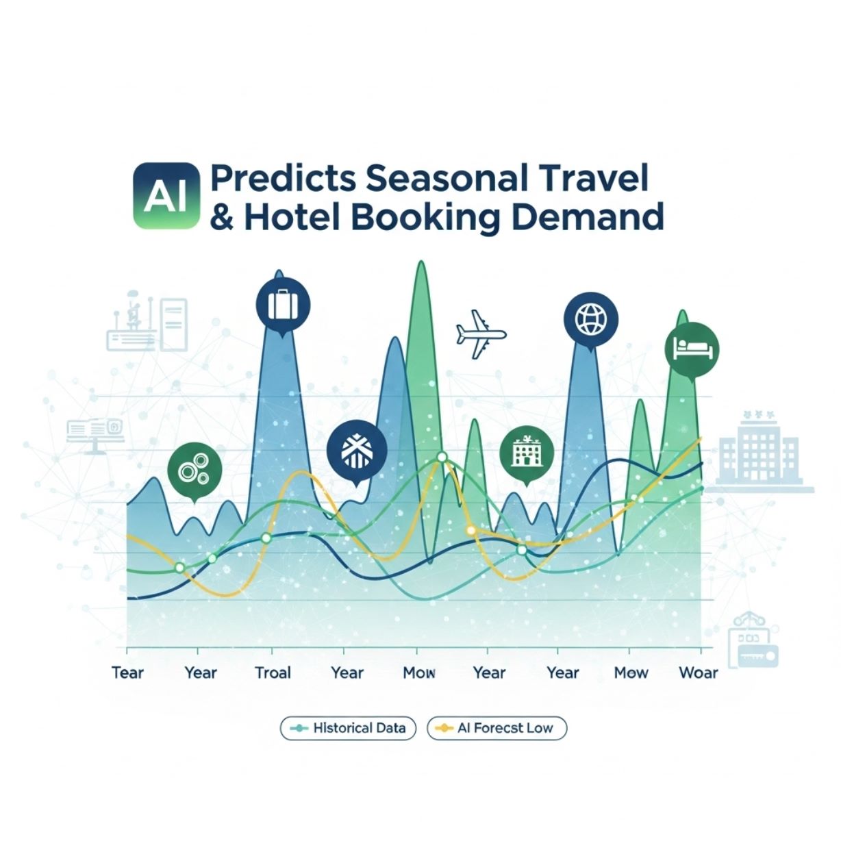 AI Predicts Seasonal Travel & Hotel Booking Demand
