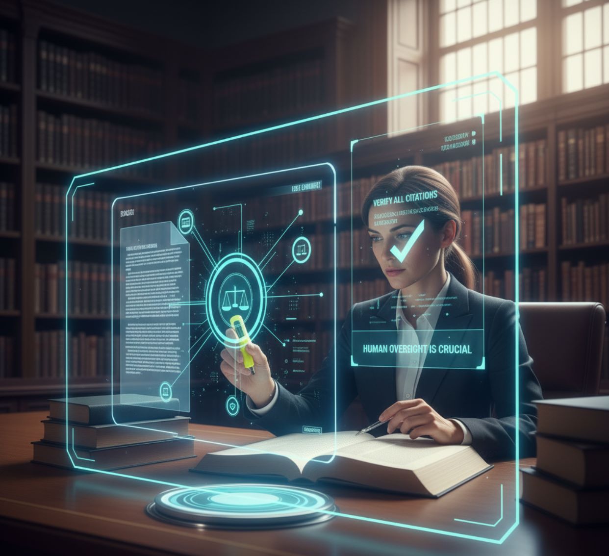 Verifying AI Legal Output