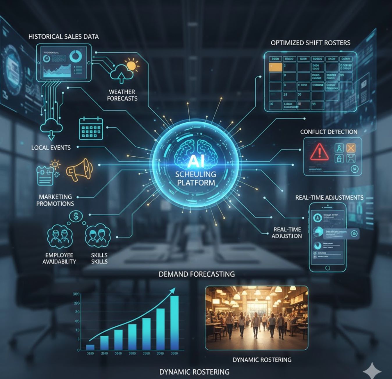 AI Scheduling Workflow AI Scheduling Workflow
