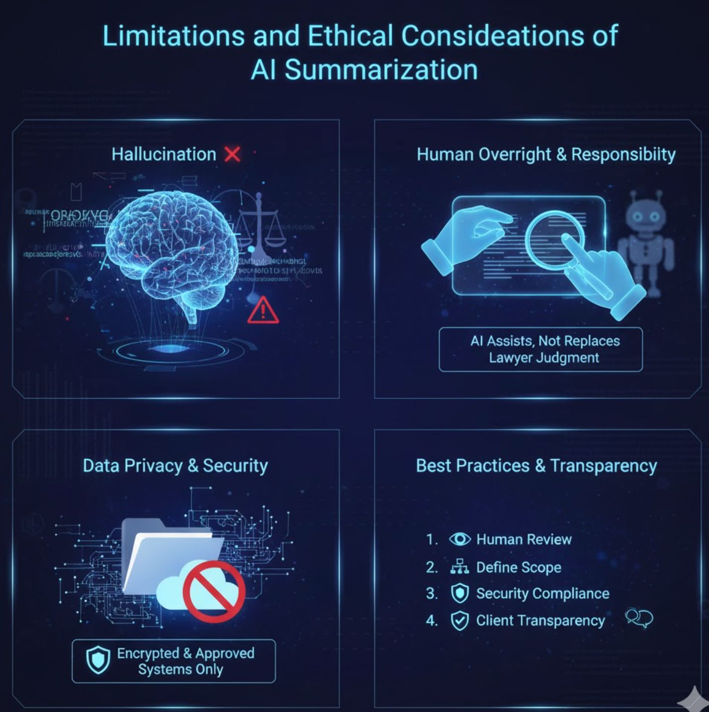 Limitations and Ethical Considerations of AI Summarization Limitations and Ethical Considerations of AI Summarization