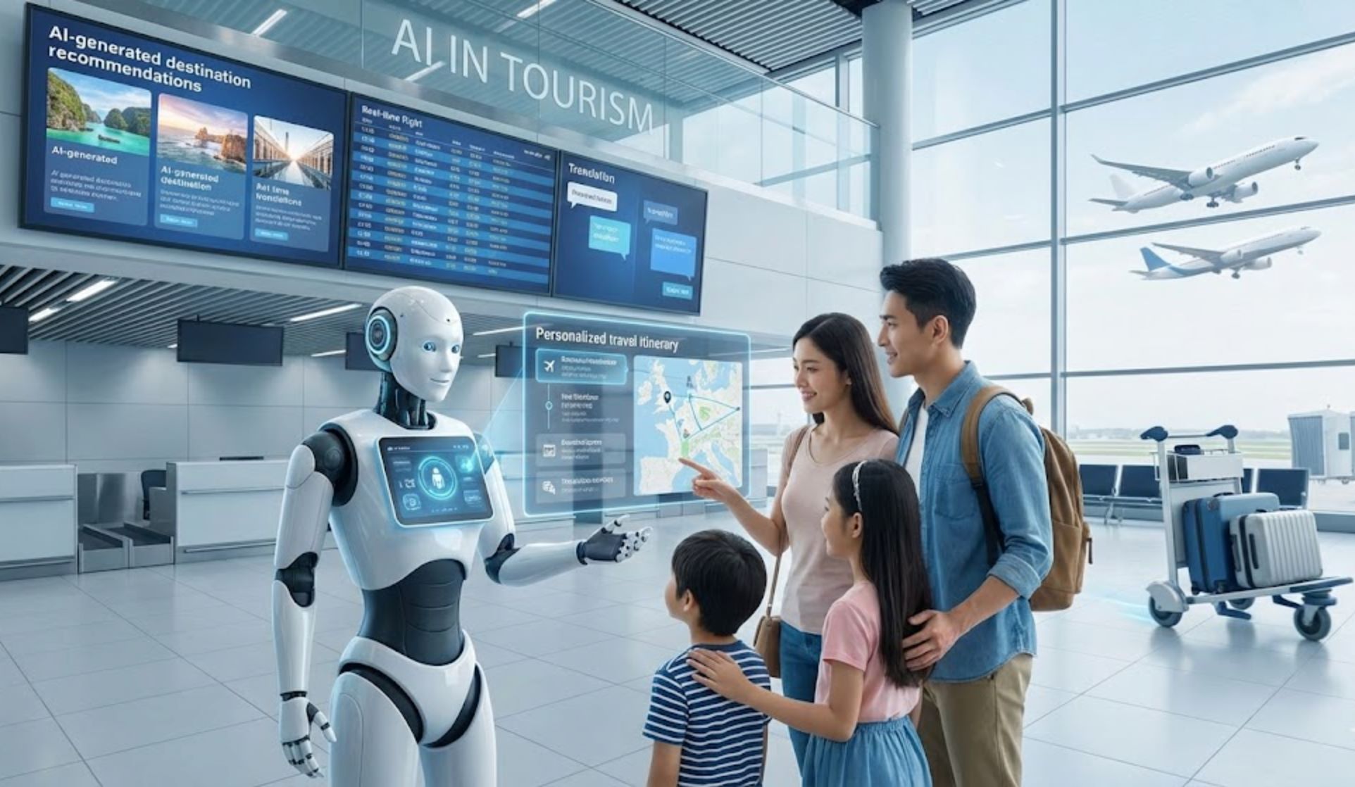 Aplicaciones de la IA en la Industria del Turismo