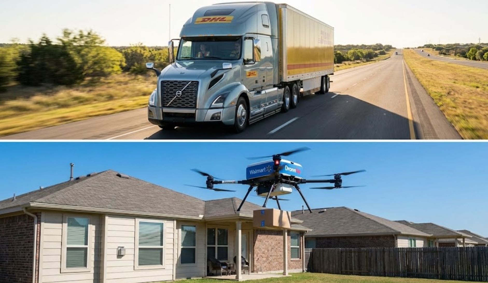 Carga y entrega autónomas