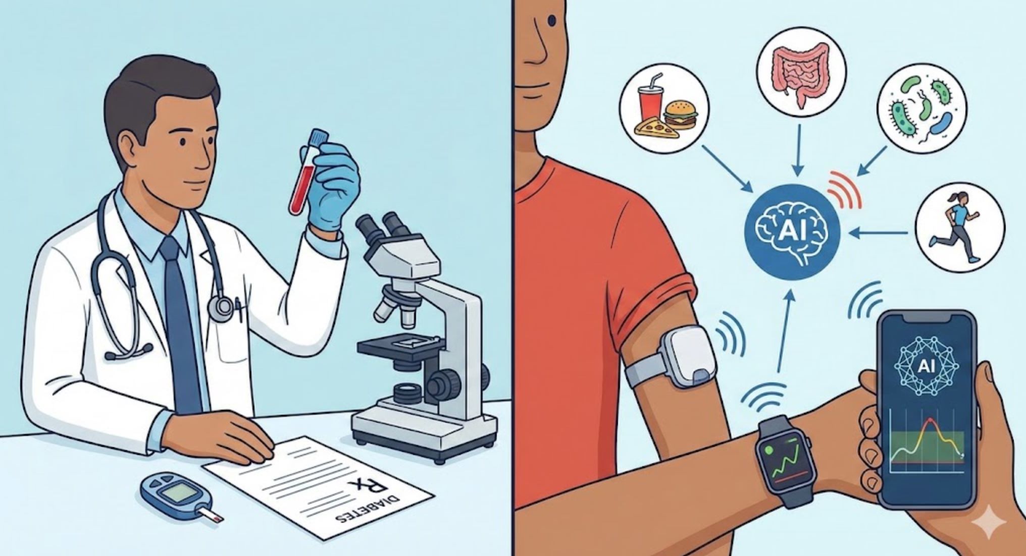 Traditional Diagnosis vs AI Insights Traditional Diagnosis vs AI Insights