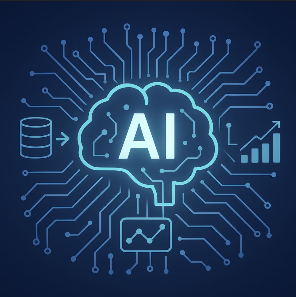 AI learns and makes decisions based on data