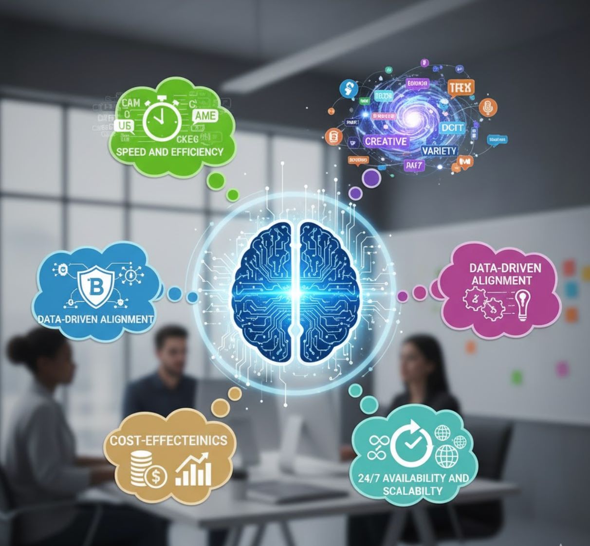 Voordelen van AI voor slogans