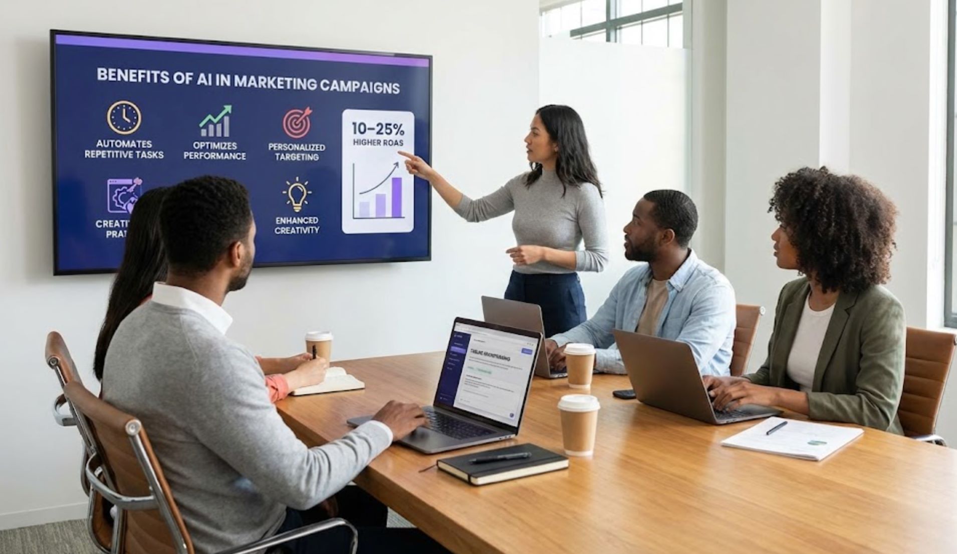 Benefits of AI in Marketing Campaigns Benefits of AI in Marketing Campaigns