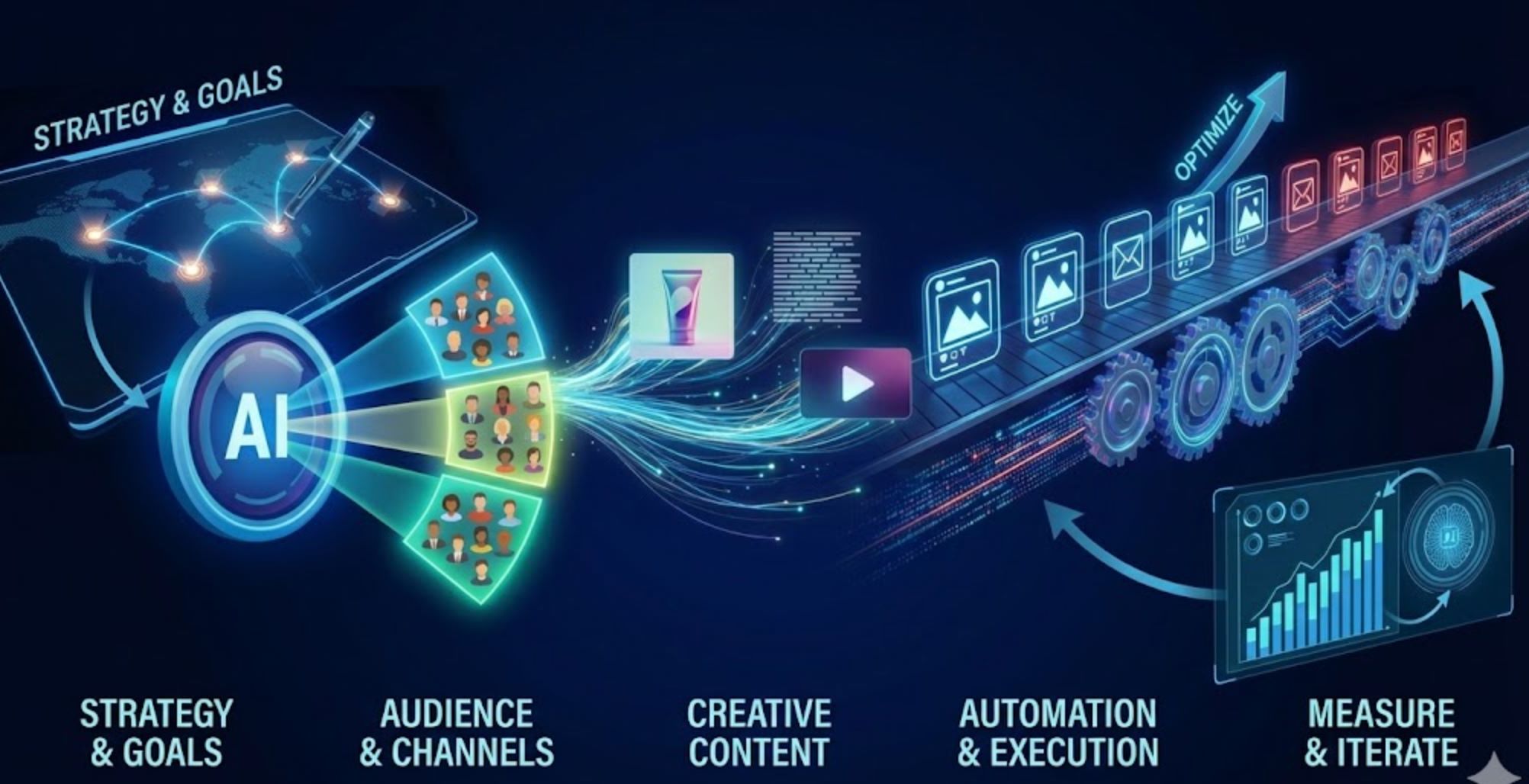 Steps to create a marketing campaign using AI Steps to create a marketing campaign using AI