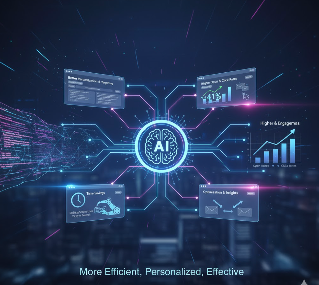 Benefits of AI in Email Marketing Benefits of AI in Email Marketing