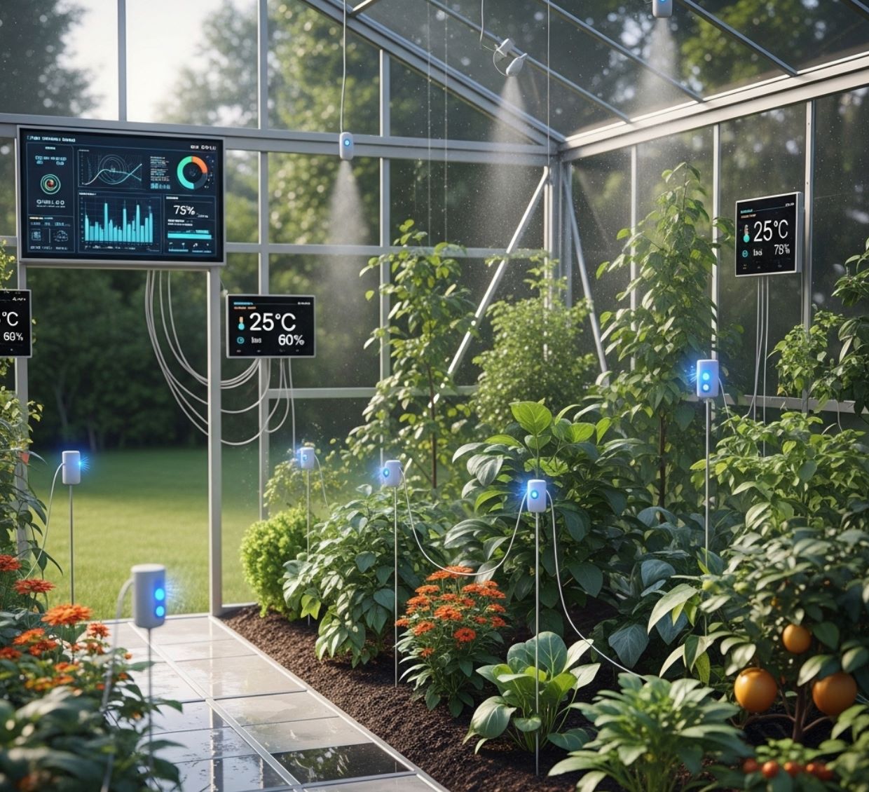 AI powered smart farm sensors