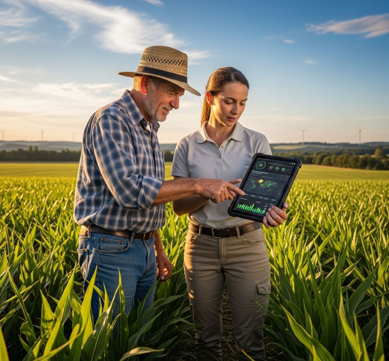Combining AI with farmer expertise