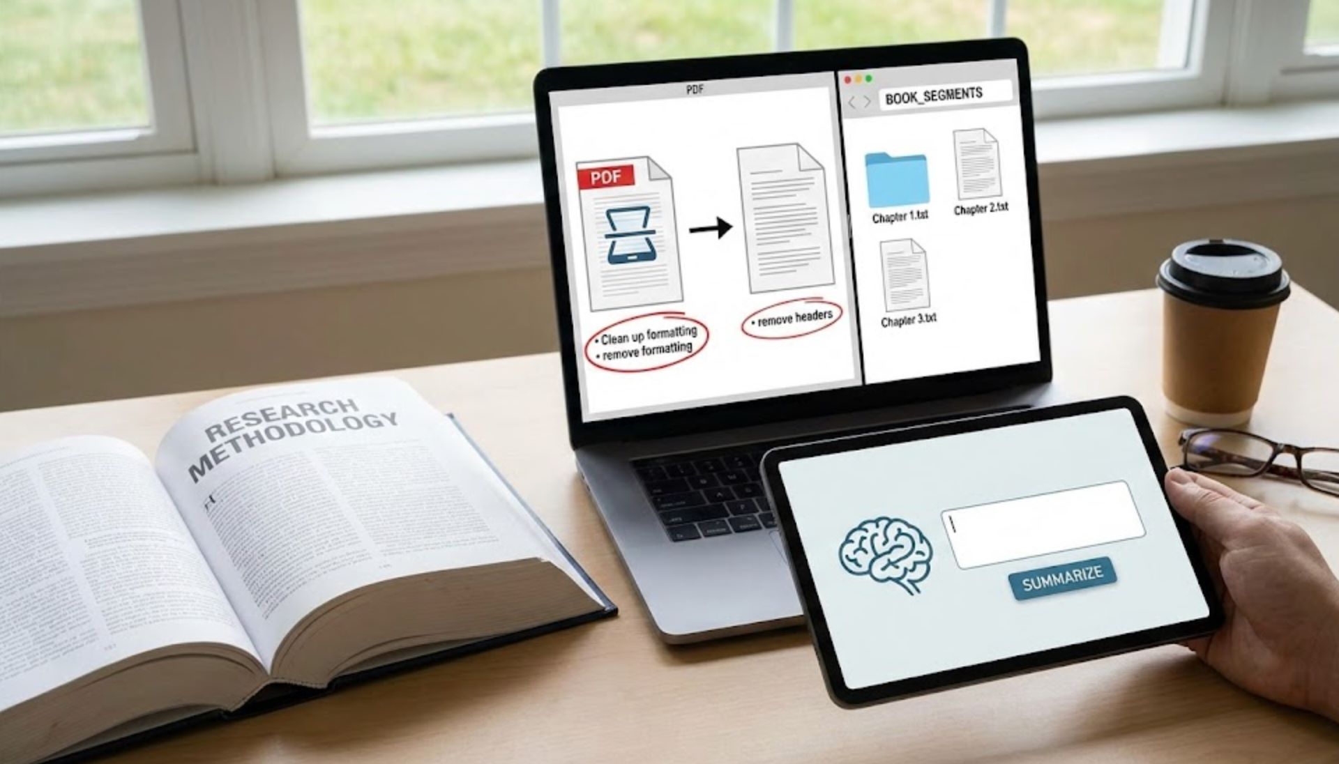 Preparing Your Book for Summarization Preparing Your Book for Summarization