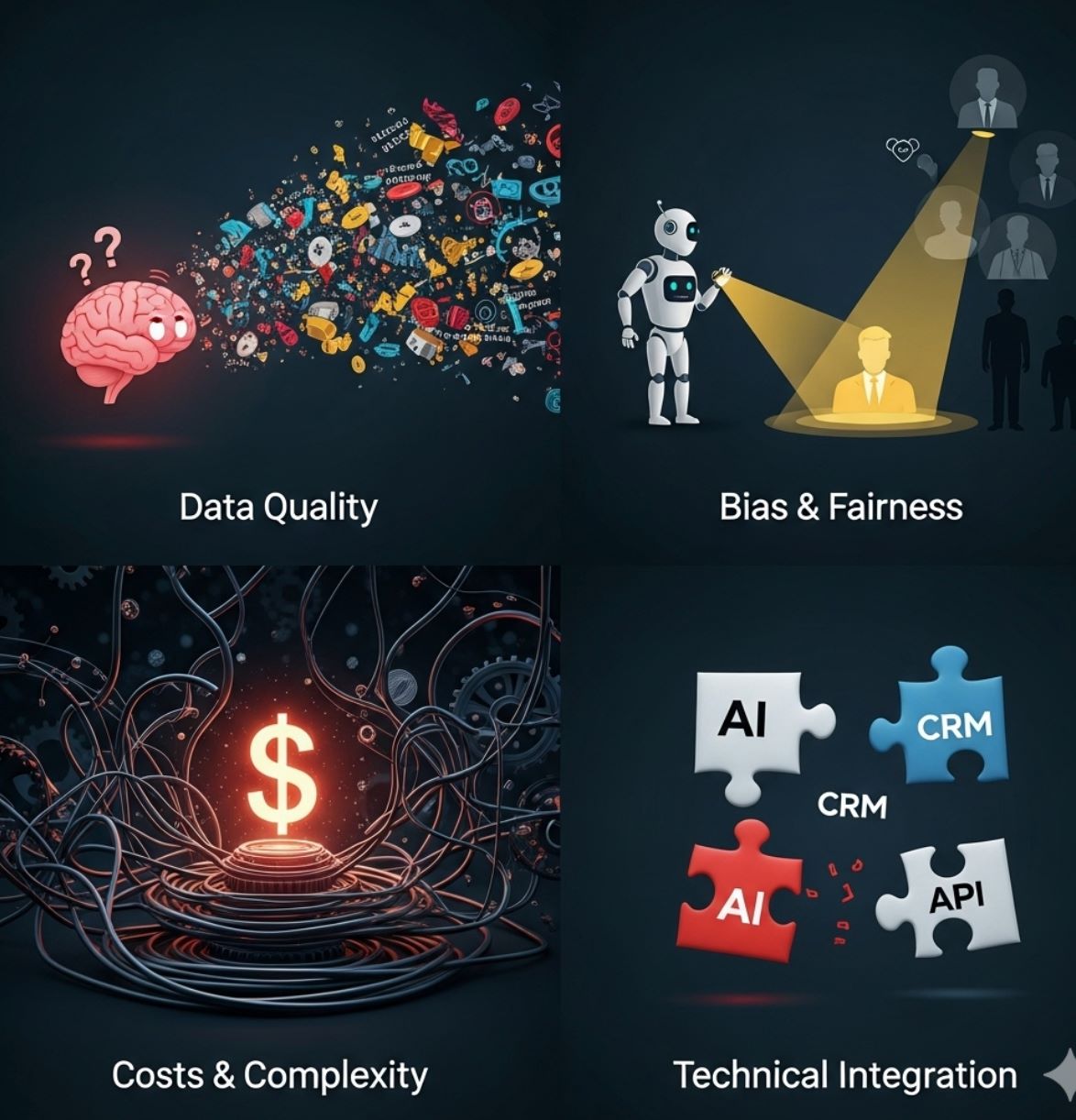 Challenges and Considerations When Using AI to Find Potential Customers