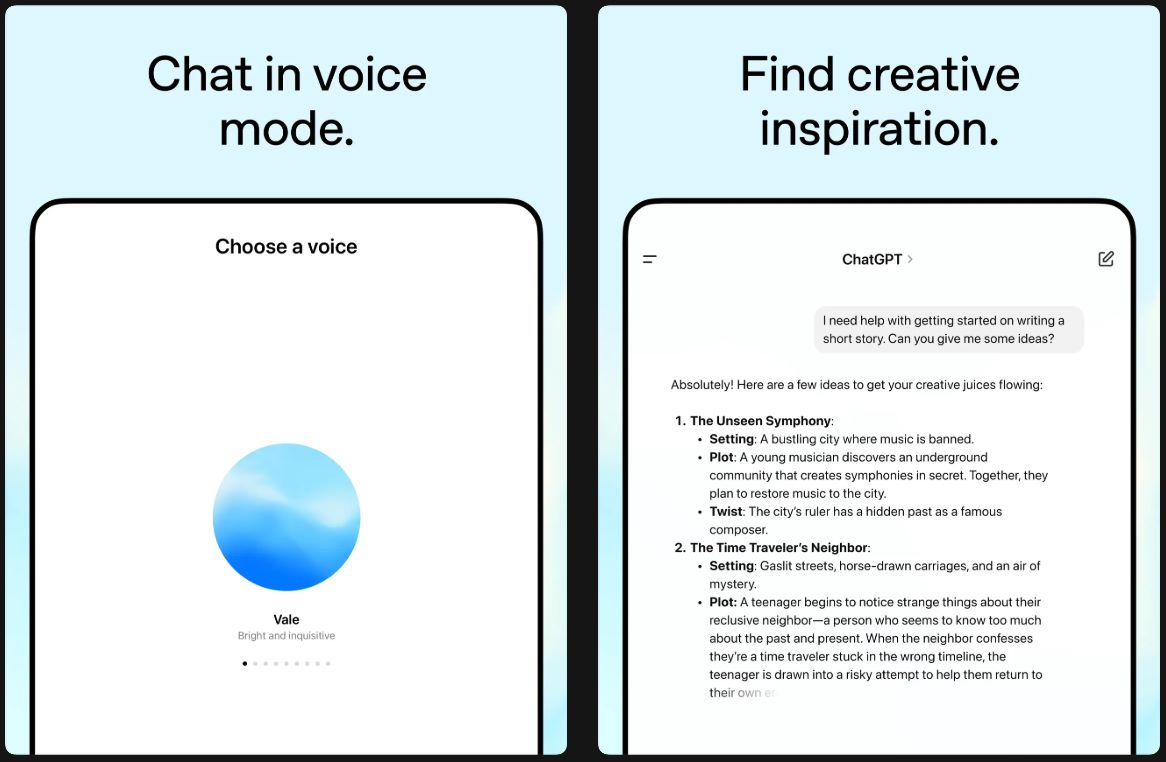 ChatGPT (OpenAI) ChatGPT (OpenAI)
