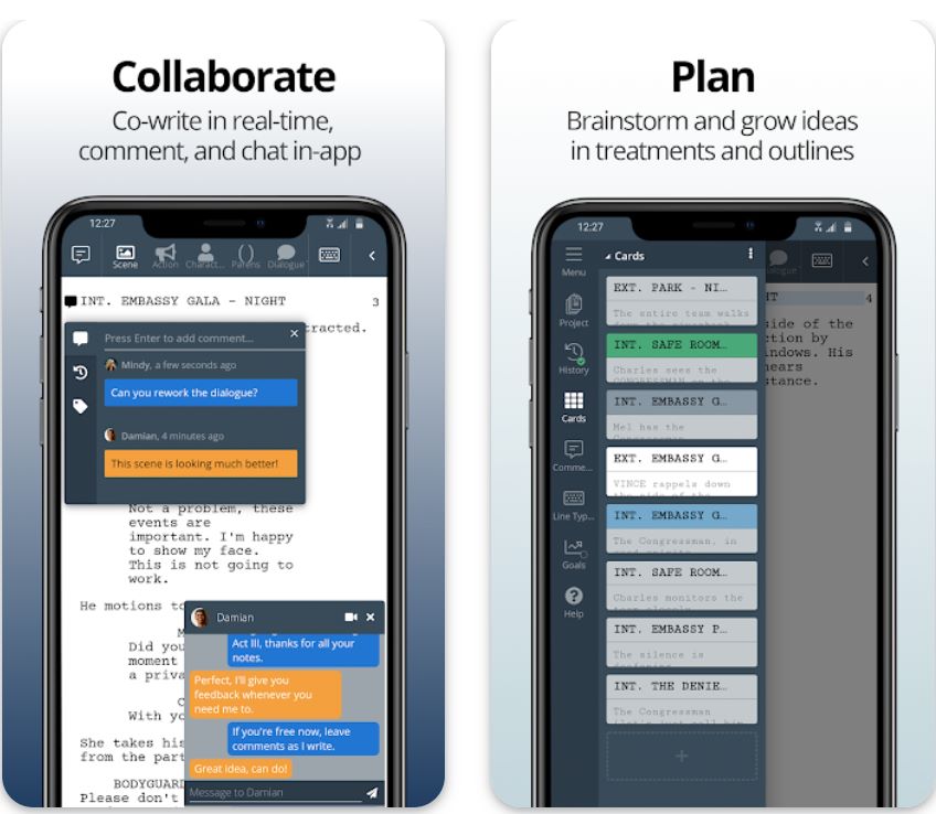 WriterDuet WriterDuet