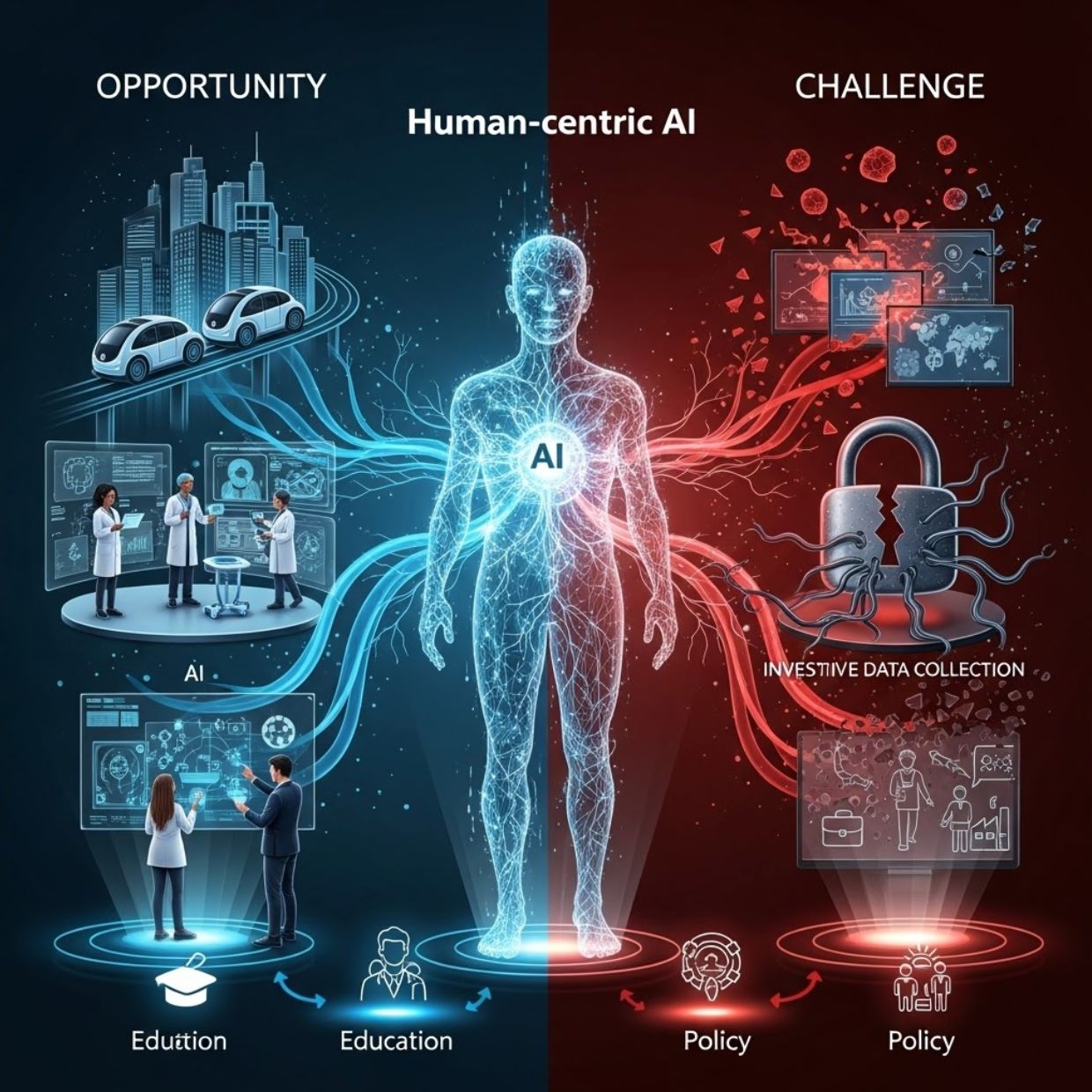 Opportunities and challenges AI