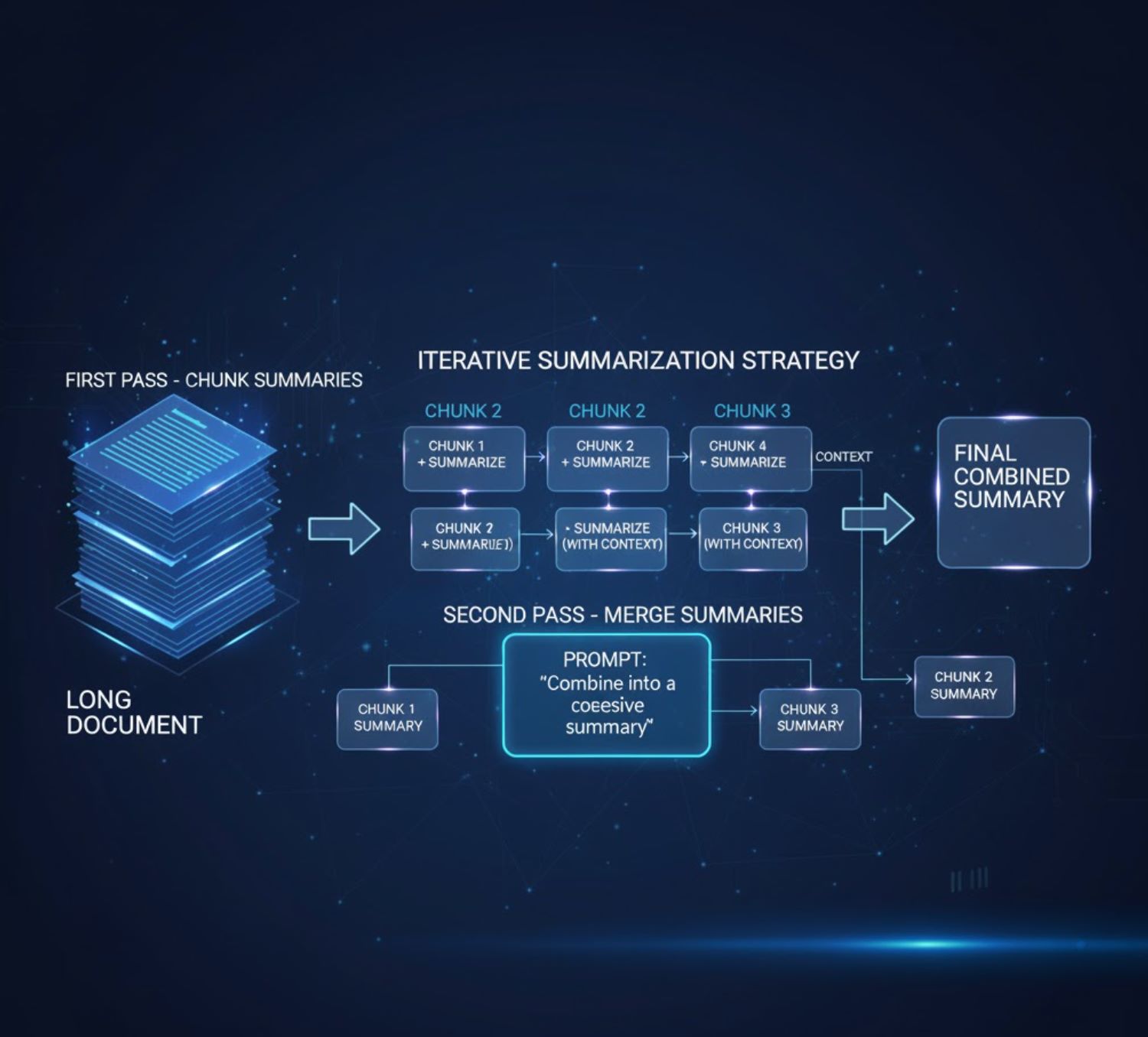 Iterative Summarization Workflow Iterative Summarization Workflow