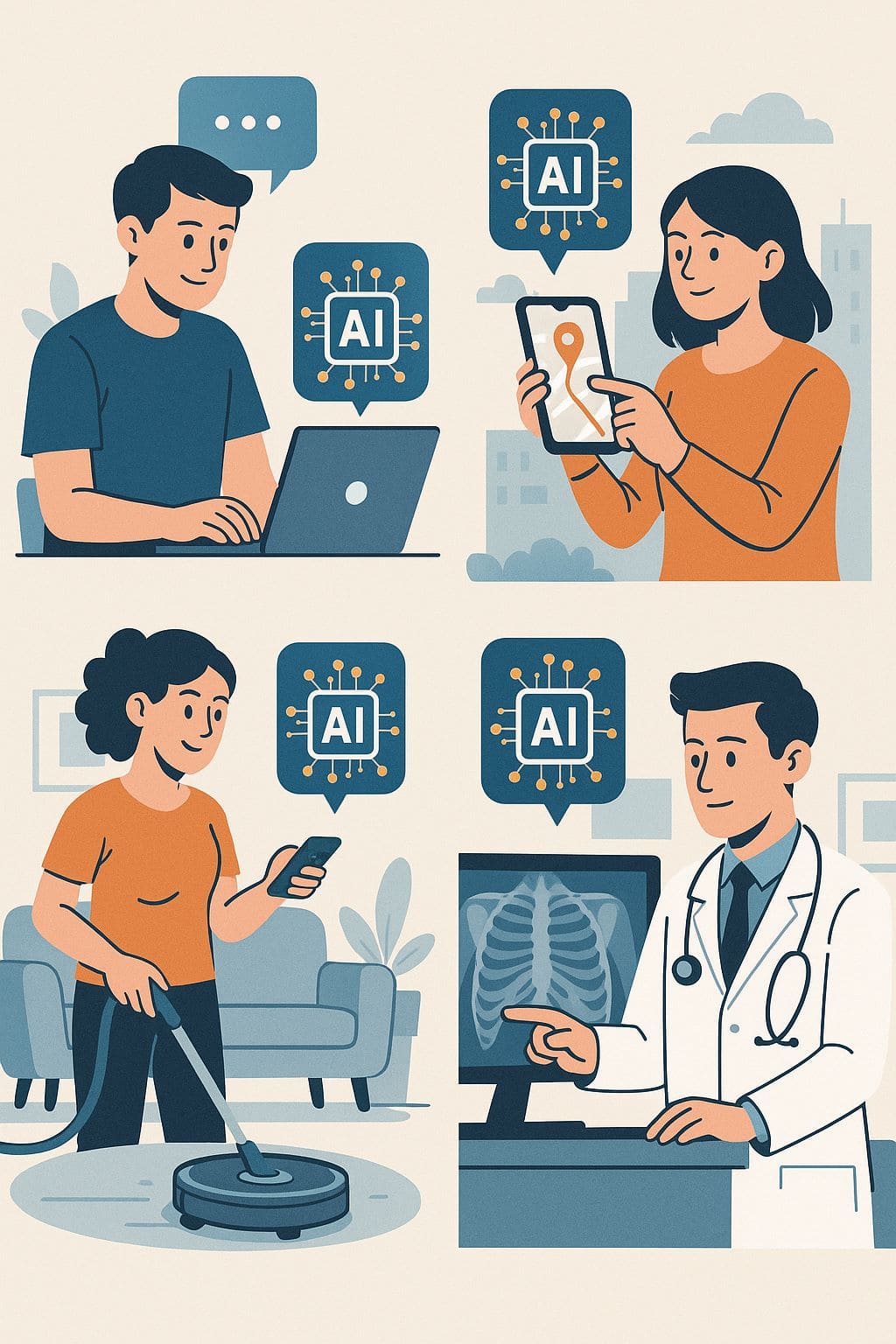 Practical Applications of AI in Life