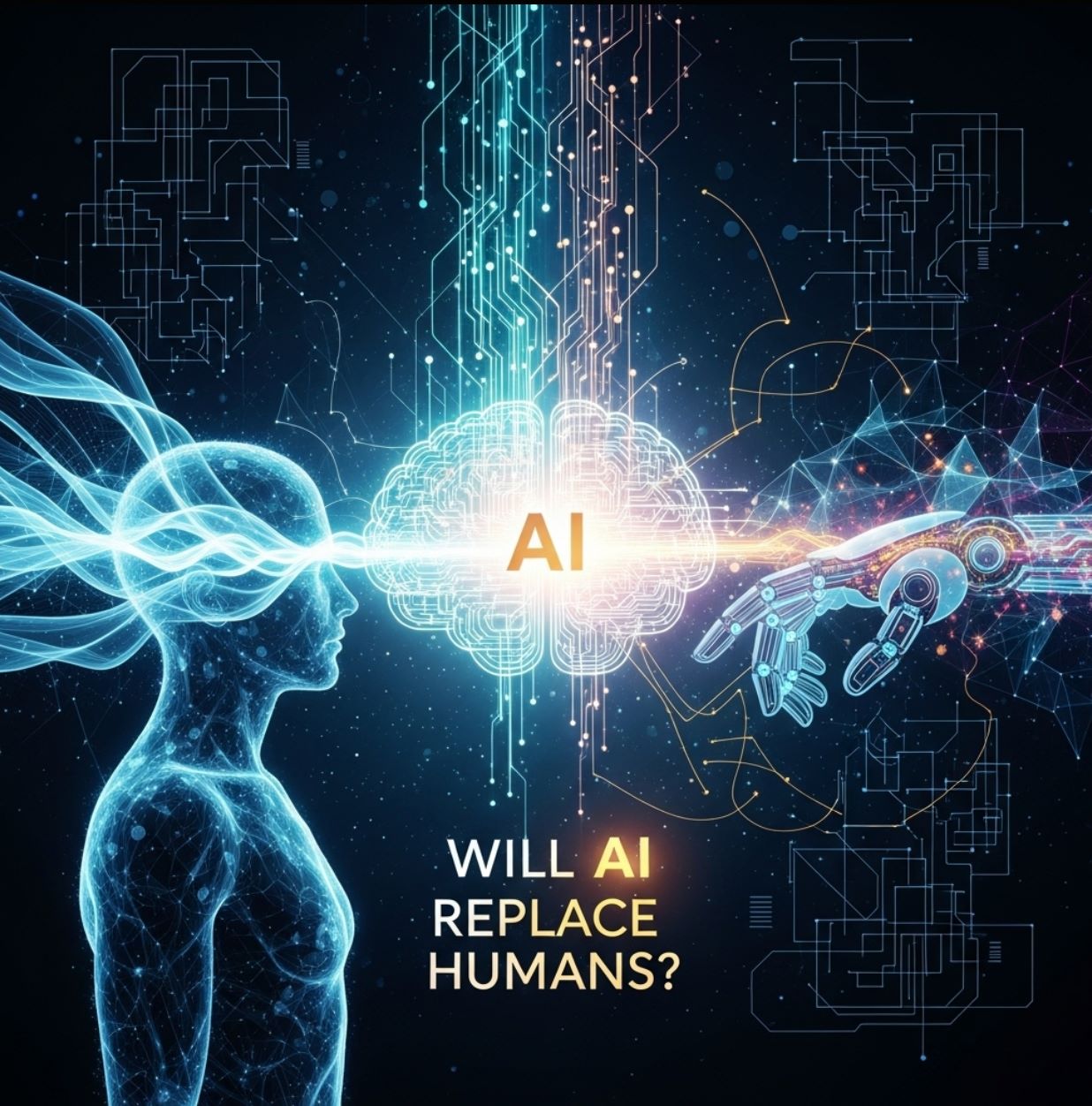 Will AI replace humans?